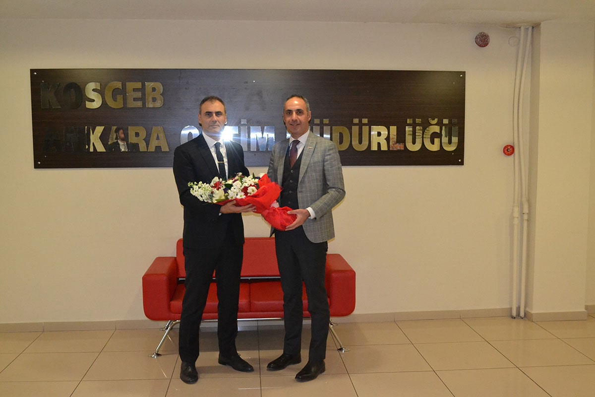 Orsiad Baskani Levent Camur Ve Yonetim Kurulu Uyeleri Kosgeb Ankara Ostim Muduru Osman Kisacik I Makaminda Ziyaret Etti Orsiad